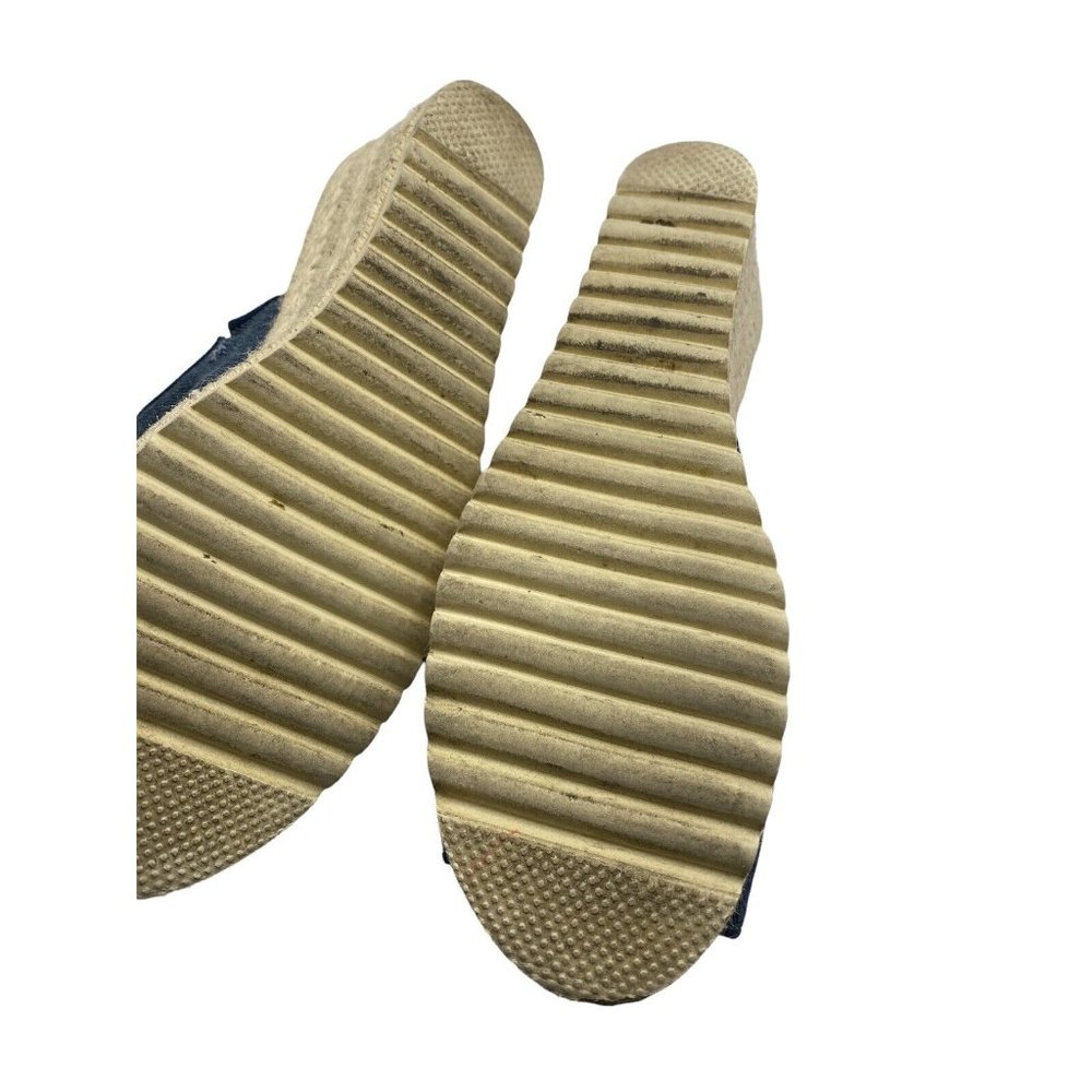 Skechers Memory Foam Blue Denim Upper Slide Wedge… - image 2